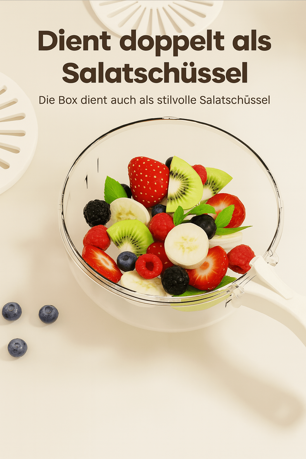 2 - in - 1 Abtropfkorb & Aufbewahrungsbox - wagnershop24.com