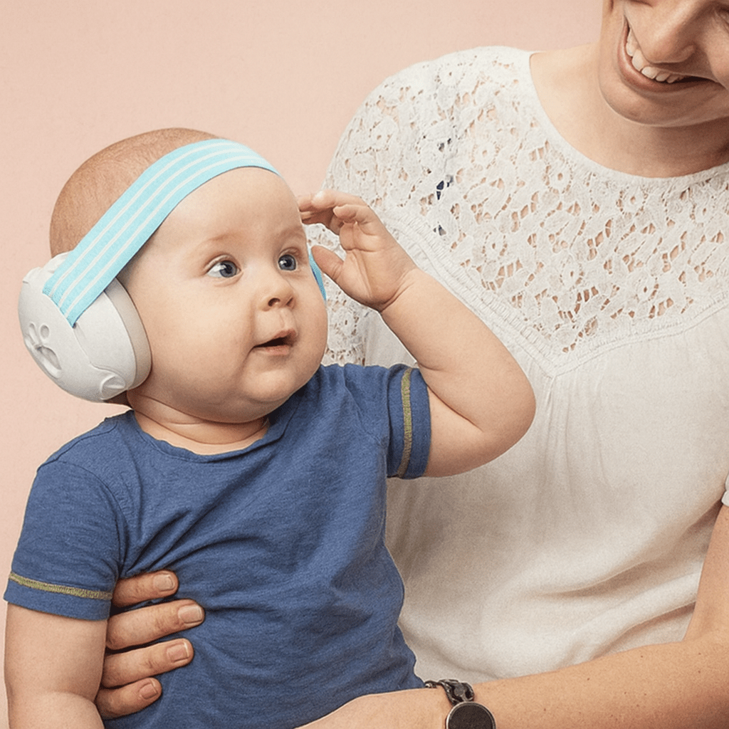 Baby Ohrenschützer – Geräuschdämpfende Kopfhörer für Reisen - wagnershop24.com