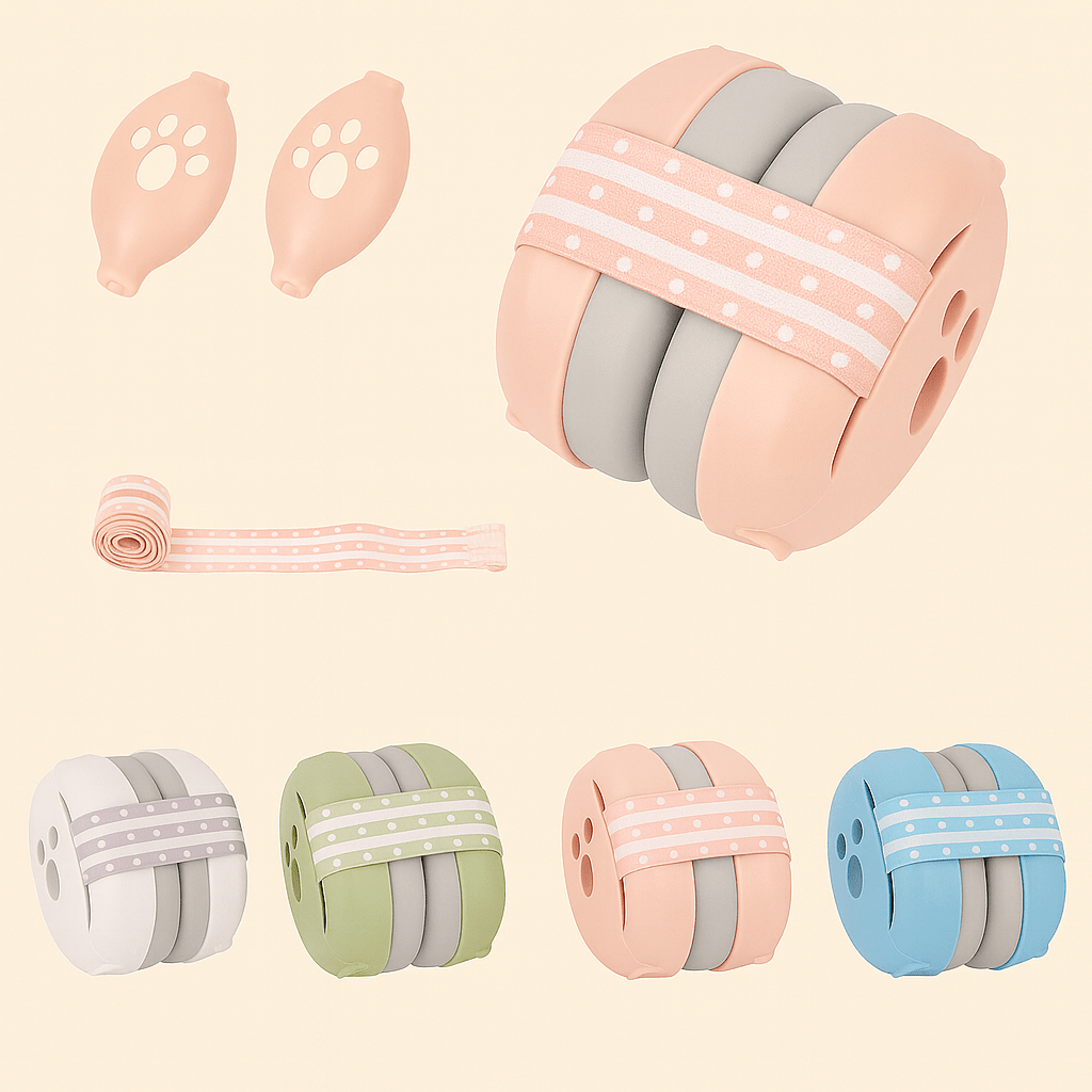 Baby Ohrenschützer – Geräuschdämpfende Kopfhörer für Reisen - wagnershop24.com