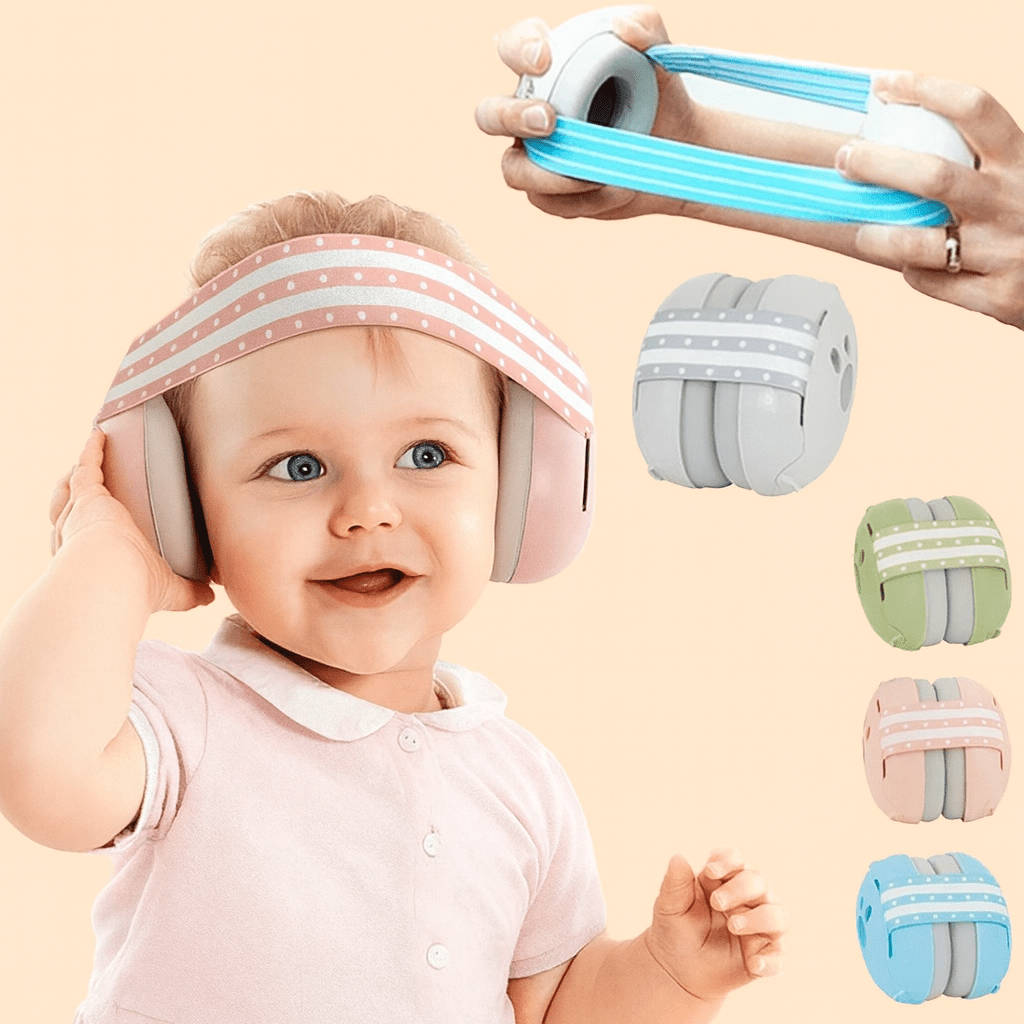 Baby Ohrenschützer – Geräuschdämpfende Kopfhörer für Reisen - wagnershop24.com
