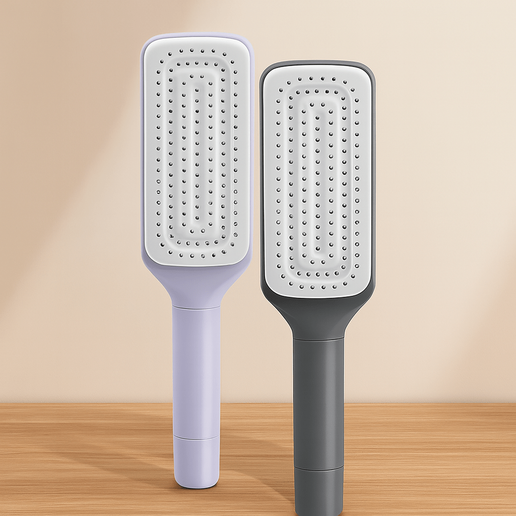 Haarbürste mit Selbstreinigungsfunktion - wagnershop24.com