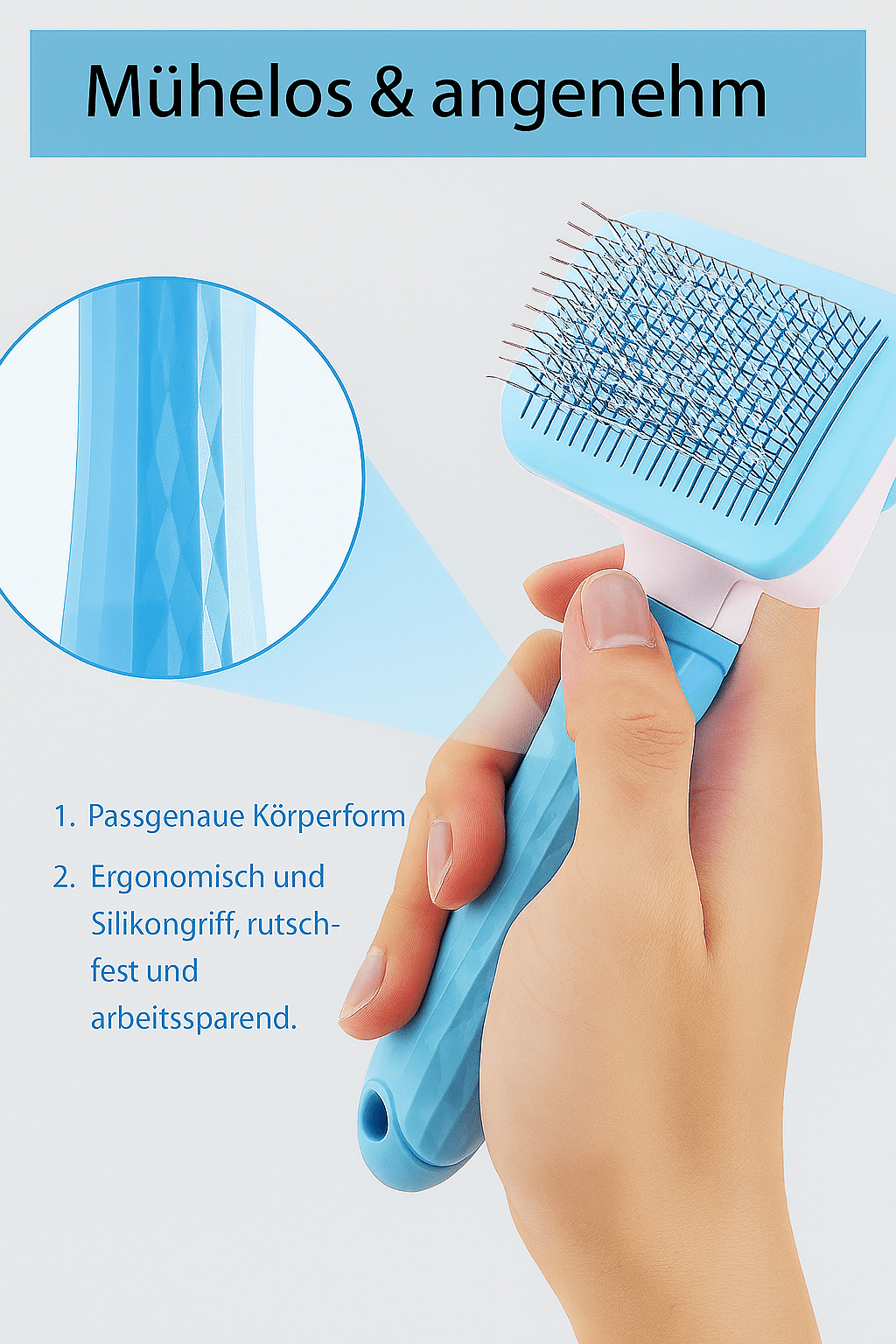 Hunde - und Katzen haarentfernungsbürste - wagnershop24.com