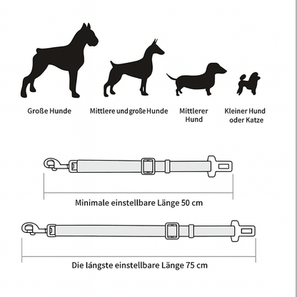 Hundesicherheitsgurt fürs Auto - wagnershop24.com