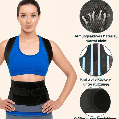 Orthopädische Rückenstütze für Damen & Herren - wagnershop24.com