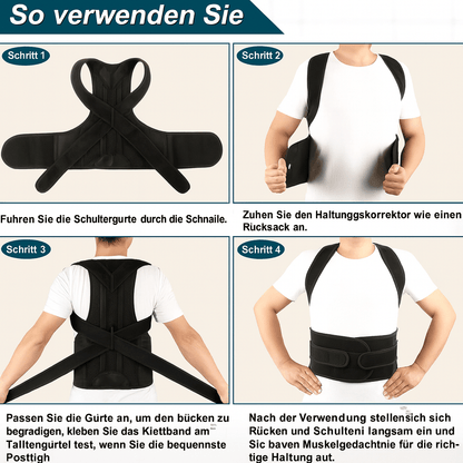 Orthopädische Rückenstütze für Damen & Herren - wagnershop24.com